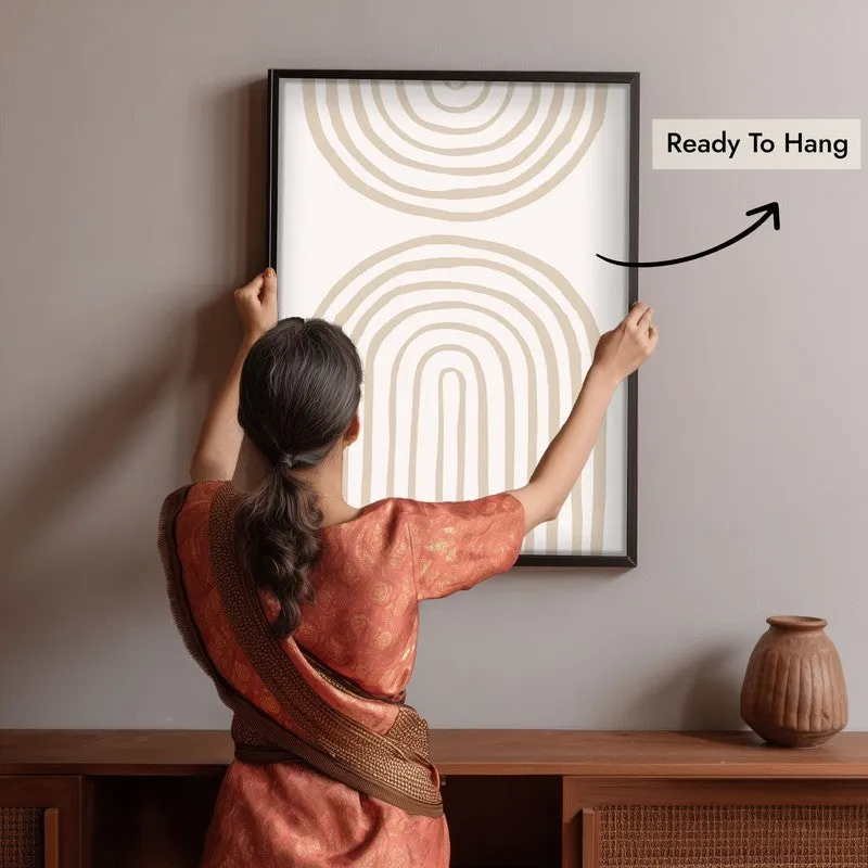 Arc of Balanc Canvas Wall Painting With Black Frame media 6