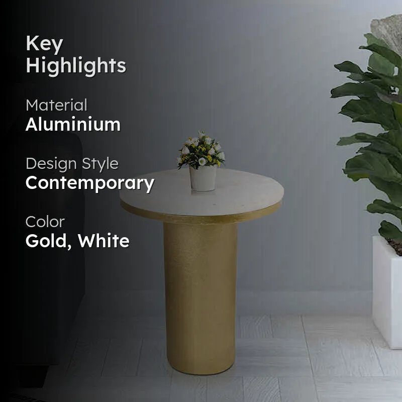 Stonella Aluminium Side Table media 2