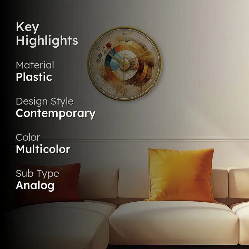 Clock Nova Analog Wall Clock media 2