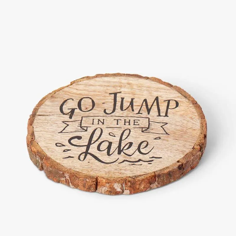 Rustic Scripted Coaster - Set Of Four media 5