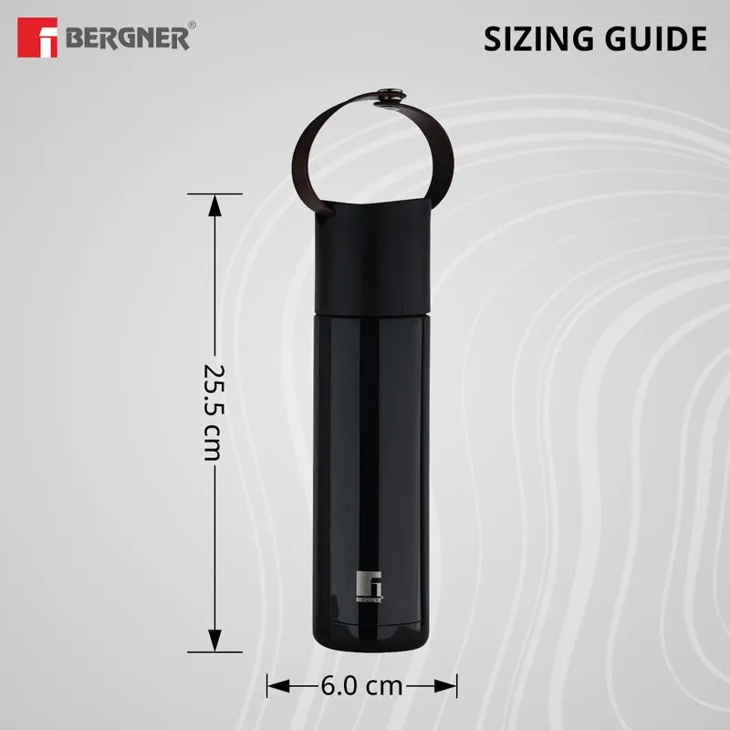Bergner Walking Thermosteel Hot and Cold Flask (Black) - 500 mL media 7