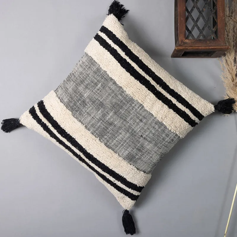 Ink Strip Tufted Cushion Cover media 4