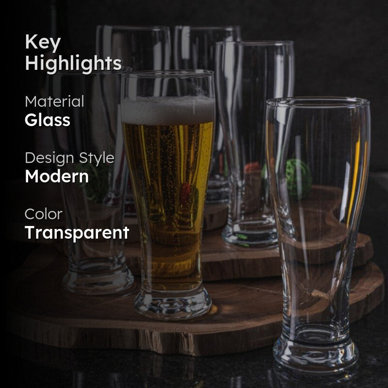 Lorelei Beer Mug (460 mL) - Set Of Six media 2