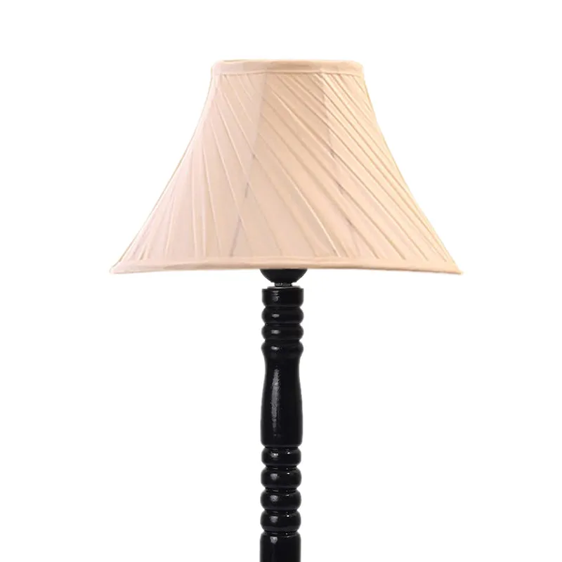 Harbor Light Table Lamp With Wooden Base - Ivory,Black media 6