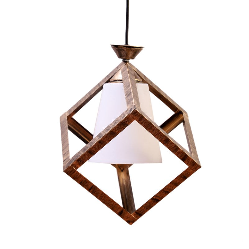 Shadow Shine PVC Ceiling Lamp - White media 5