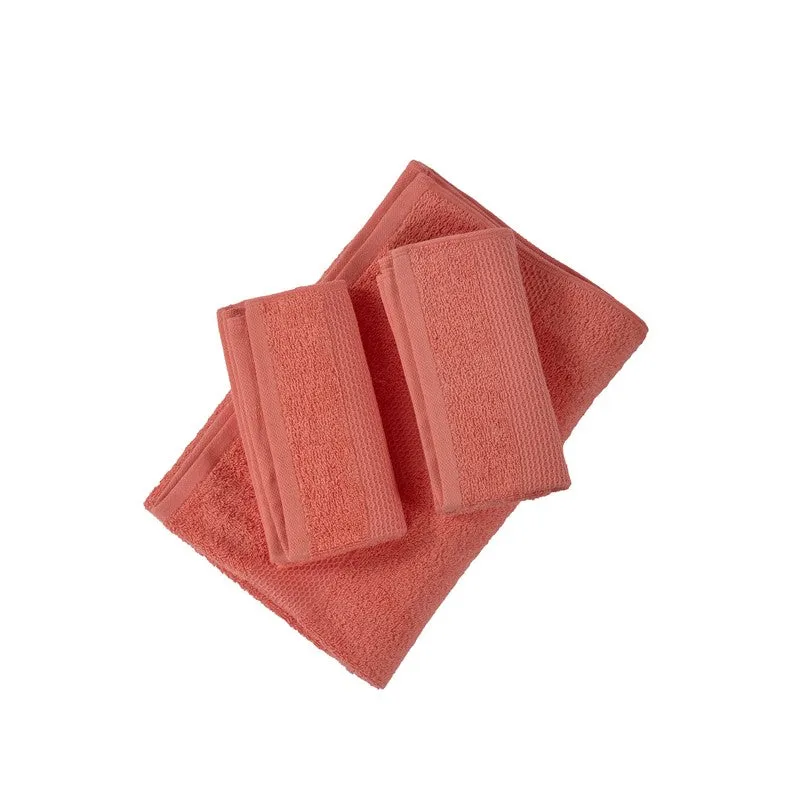 Monte Carlo Softdale Pure Cotton Towel Sets (Peach) - Set of Three media 7
