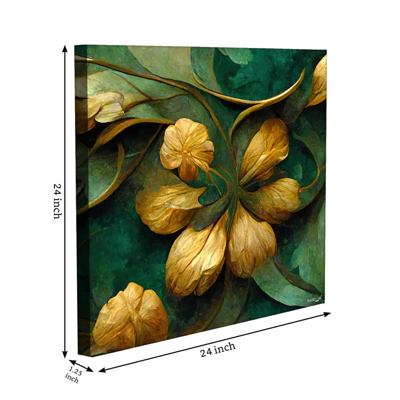 Fantasy Flora III Wall Painting media 8