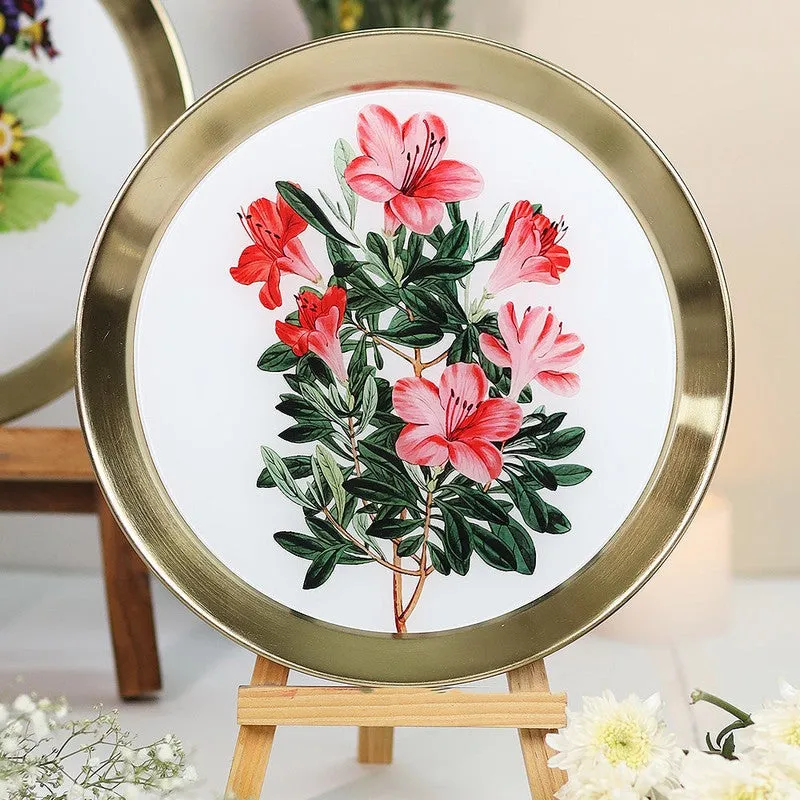 Selene Blossom Enamel Wall Plate media 1