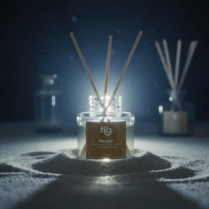 Fig Living Relax Apple and Cinamon Reed Diffusor - IFRA Standard Perfumes media 3