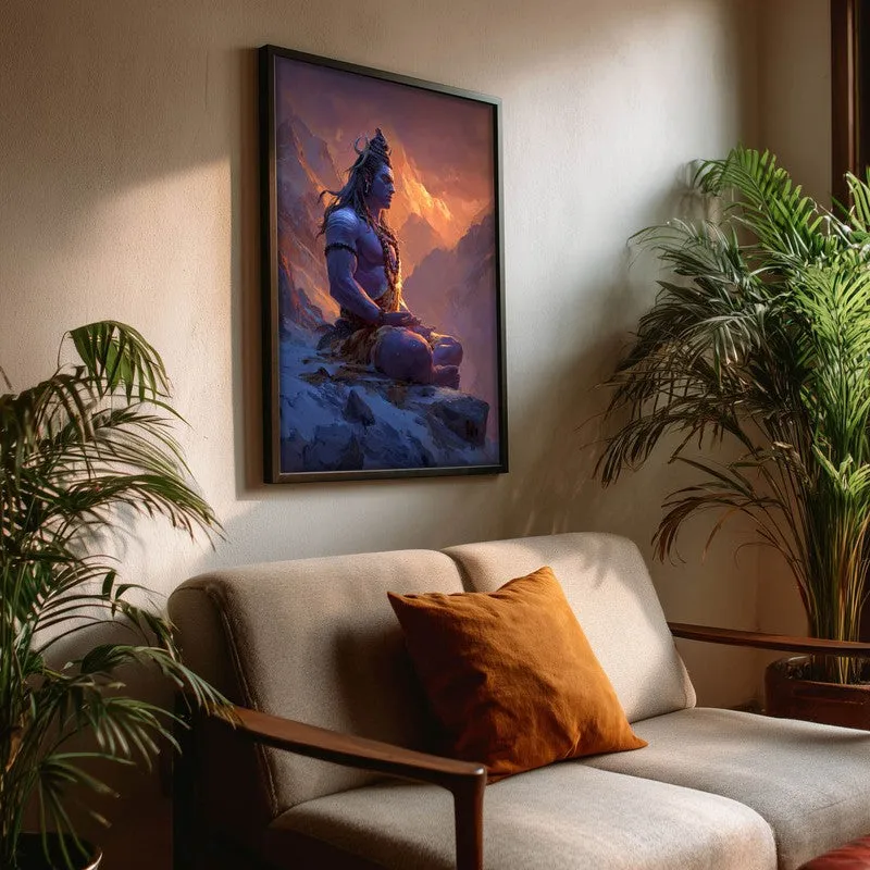 Mahadev in Deep Trance I Archival Paper Wall Art media 3