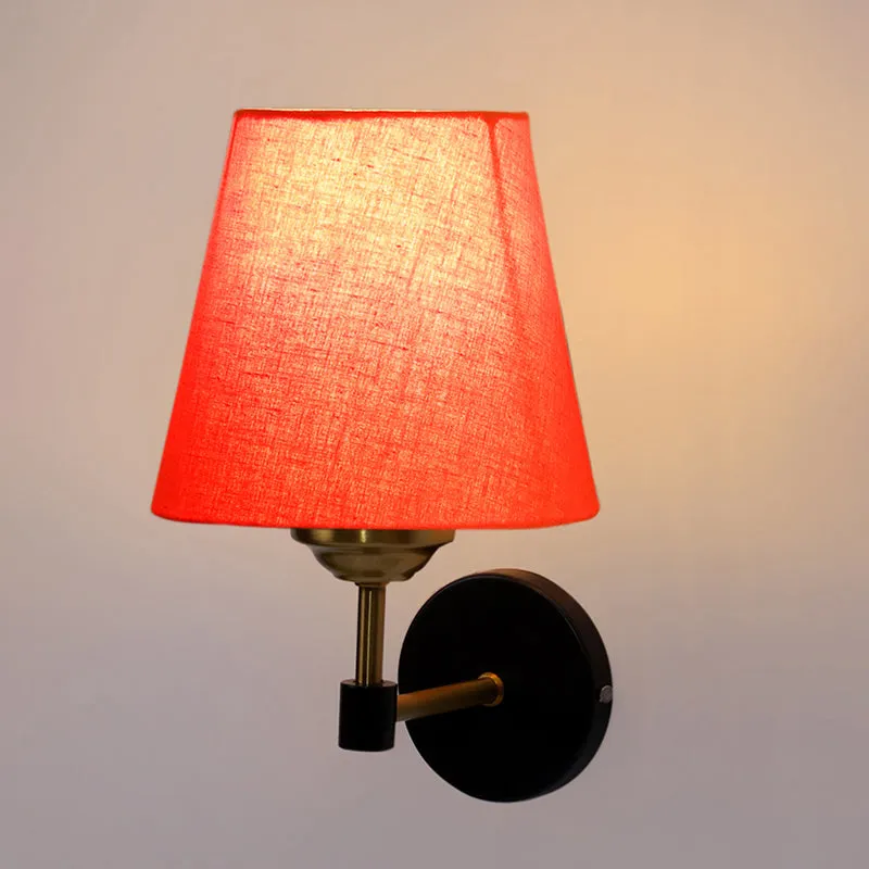 Aquilon Steel & Cotton Wall Lamp - Orange media 4