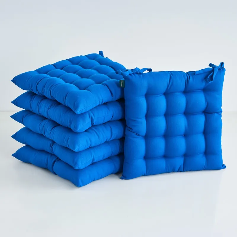 Savra Chair Pad (Blue) - Set Of Six media 3