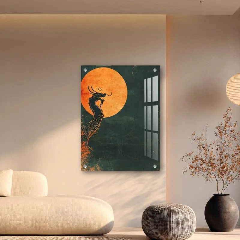 Dragon Majesty Acrylic Wall Art media 5