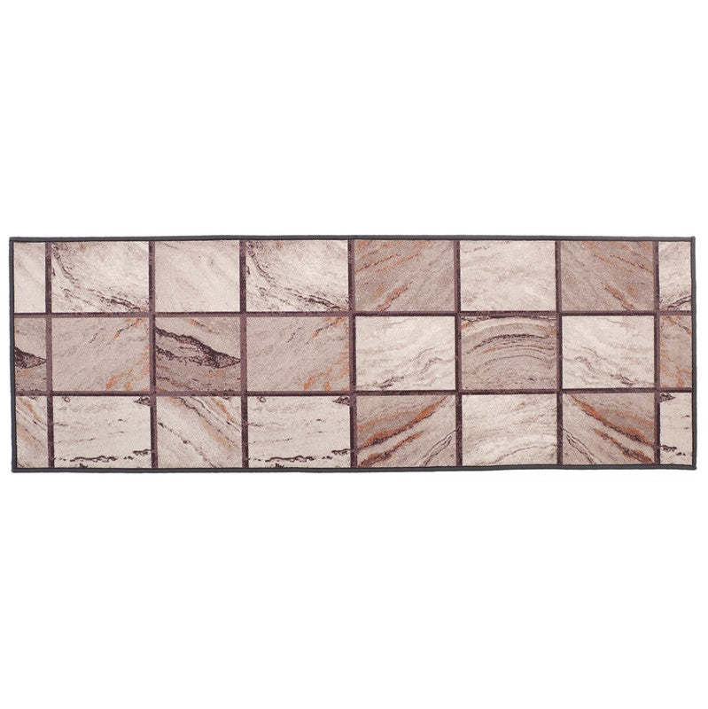Mosaic Nylon Runner Rug