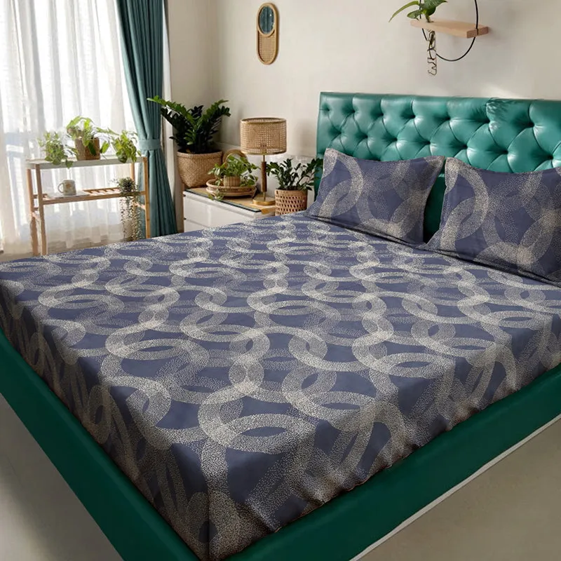 Eneid Fitted Bedsheet - 180 GSM media 1
