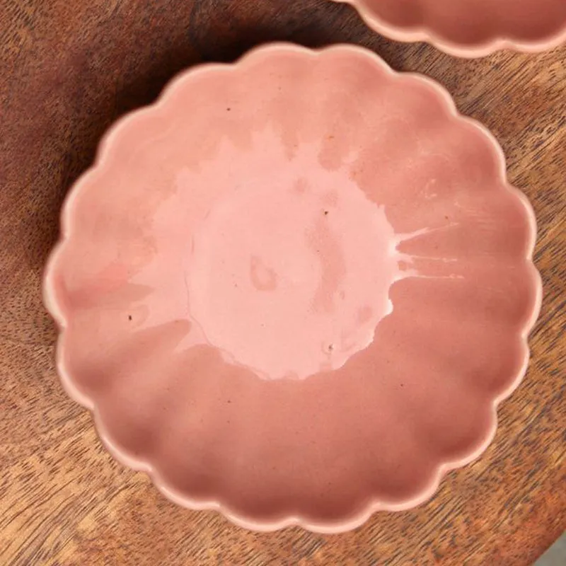 Mauro Ceramic Snack Bowl (Pink) - 250 mL media 3
