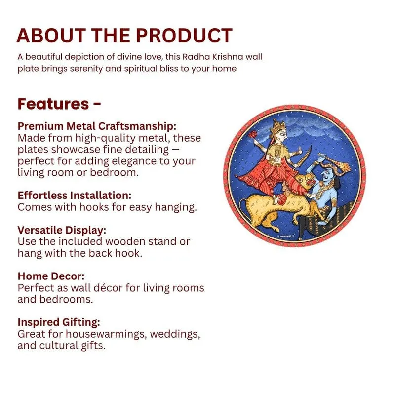 Kalakriti Decorative Wall Plates - Set Of Two media 4