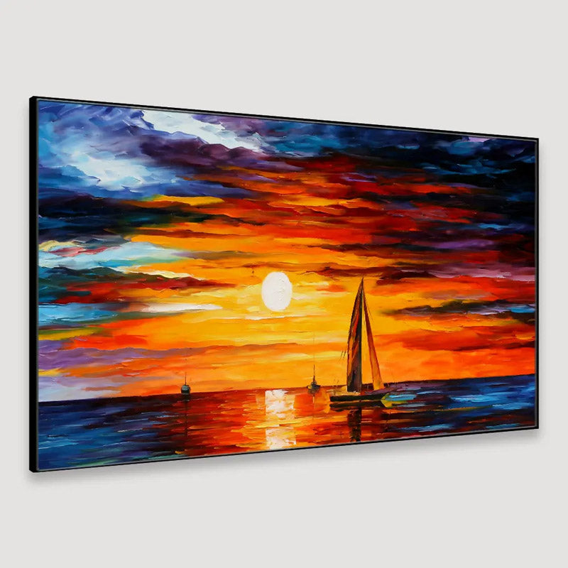 Dusk Color Pallet Canvas Wall Painting media 4