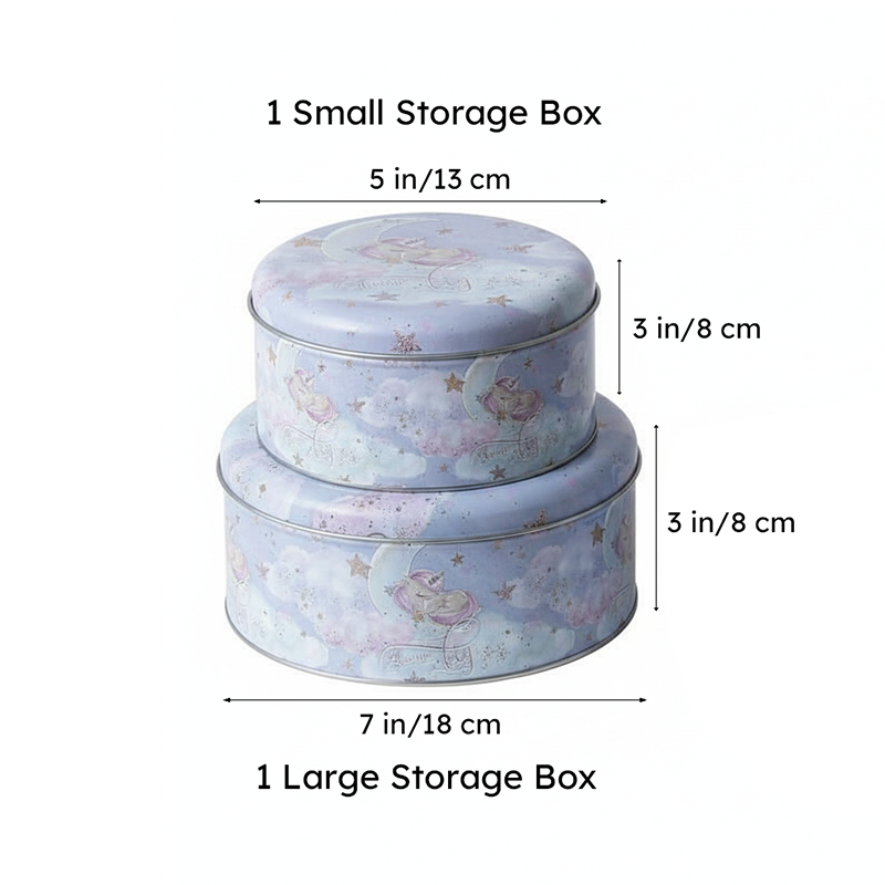 Radana Floral Storage Box - Set Of Two media 7