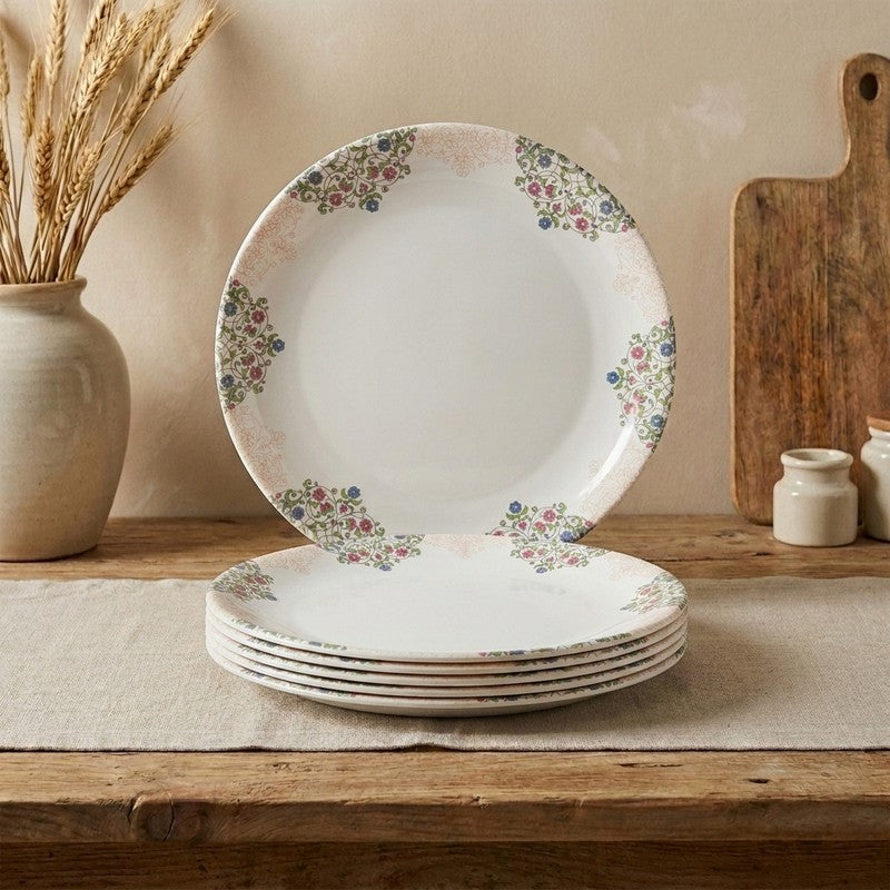 Ethenic Art Melamine Dinner Plates - Set of Six