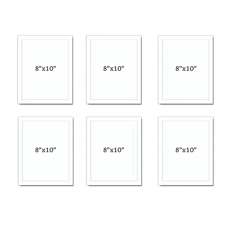 Modern Colors Wall Art With Frame - Set Of Six media 8