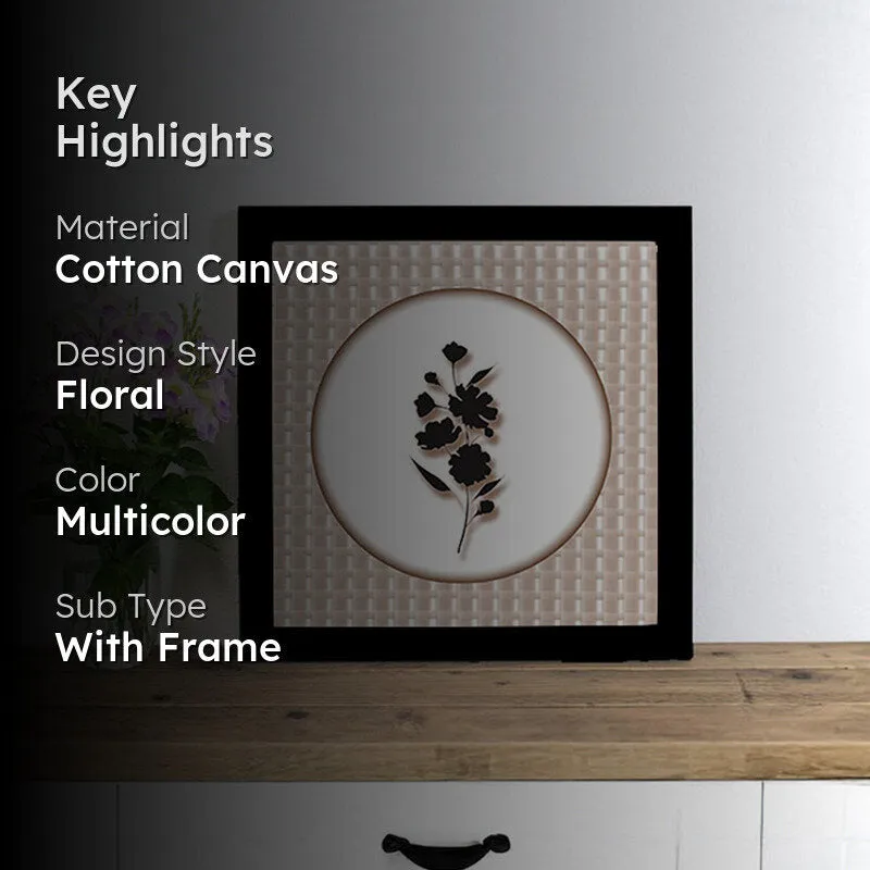 Botanica Silhouette Wall Art with Black Frame media 2