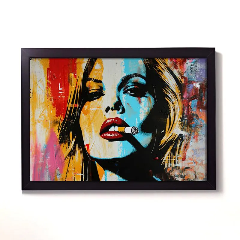 Cinder Muse Wall Painting media 3