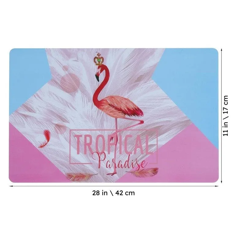 Tropical Flamingo Table Mat media 7