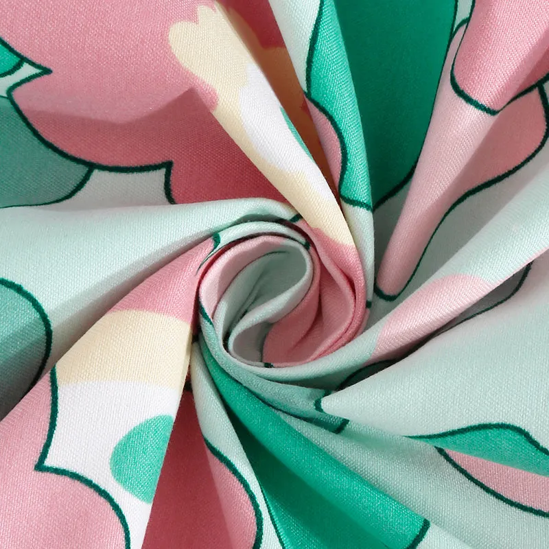 Daisy Veil Floral Bedsheet - 130 GSM media 5
