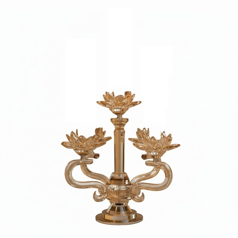 Aurevo Candle Holder - Gold media 3
