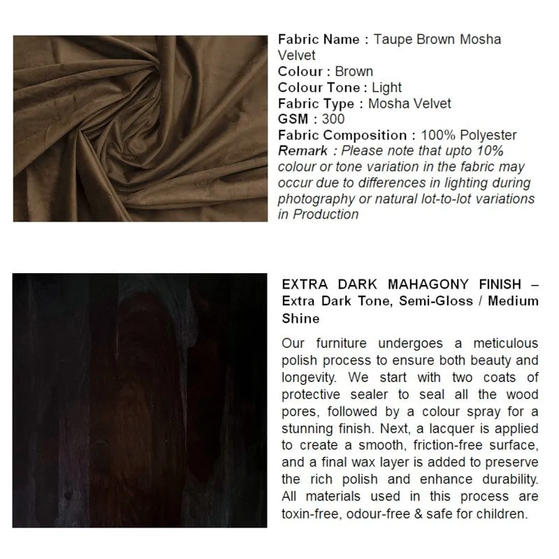 Bavro Sheesham Wooden Bench - Brown media 8