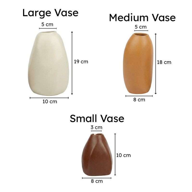 Brown Family Vase - Set Of Three image 7