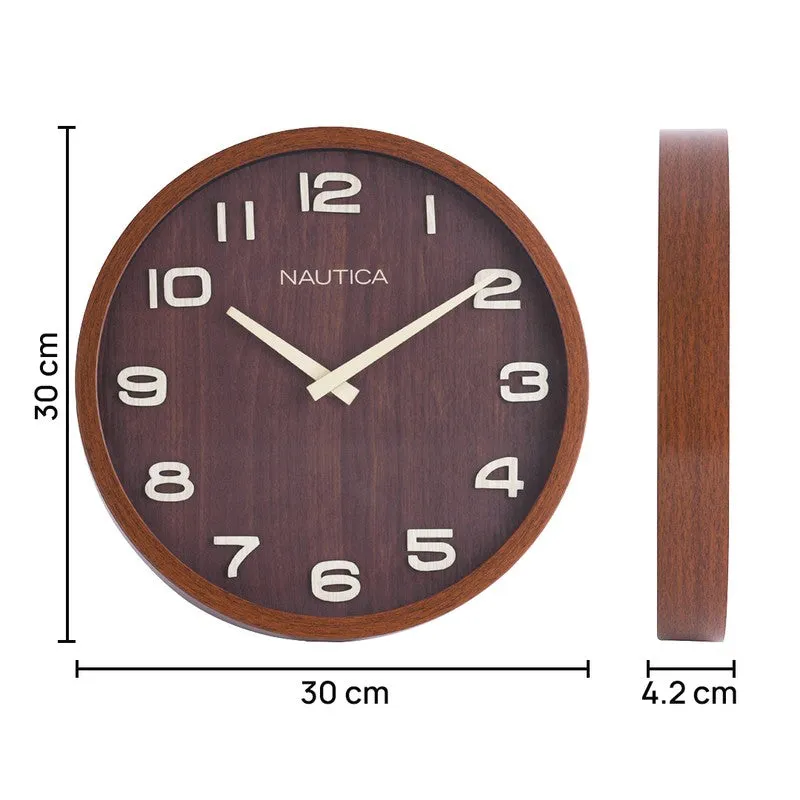 Nautica Orbit Analog Wall Clock media 8