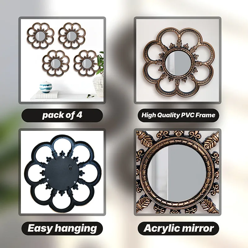 Bloomie Decorative Wall Mirror - Set Of Four media 6