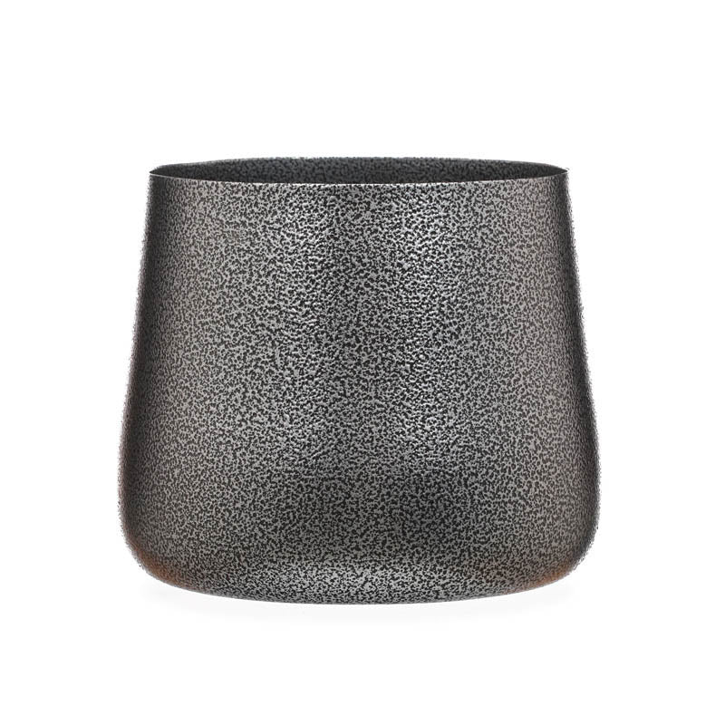 Nita Handcrafted Planter - Silver media 6