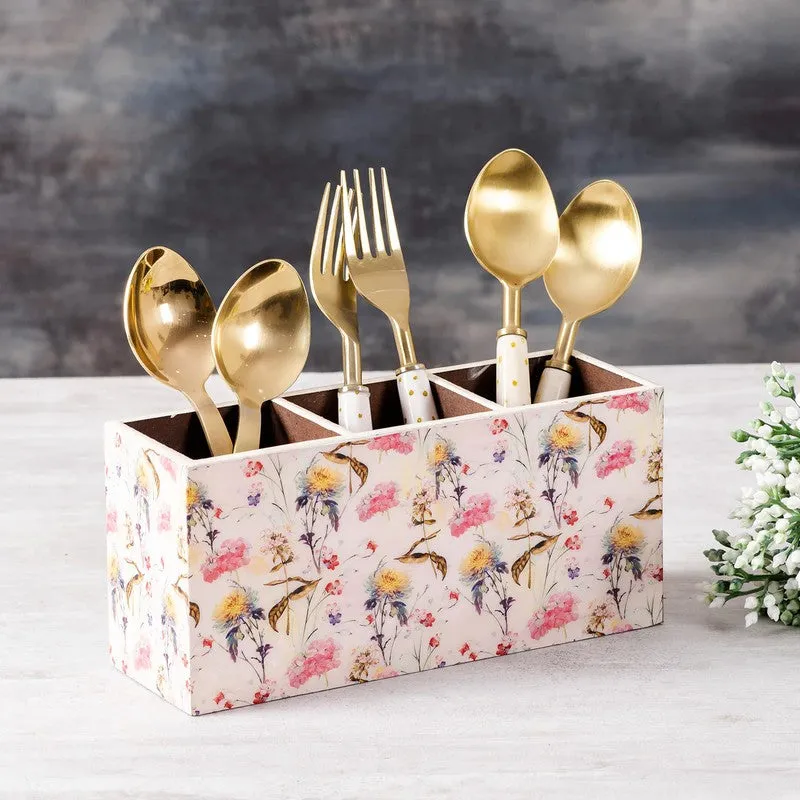 OakTray MDF Cutlery Stand media 1