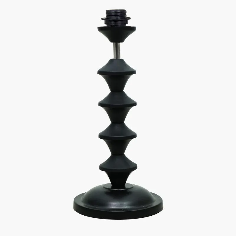 Gracie Bell Metal Stand Fabric Table Lamp - Multicolor media 4