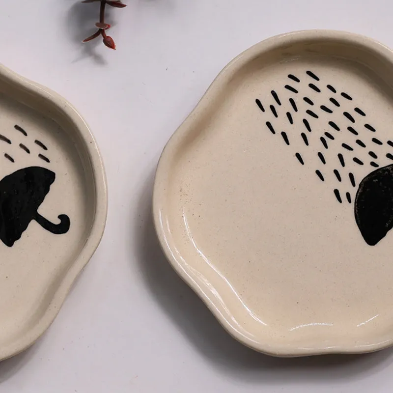 Rainy Shade Ceramic Quarter Plate media 4