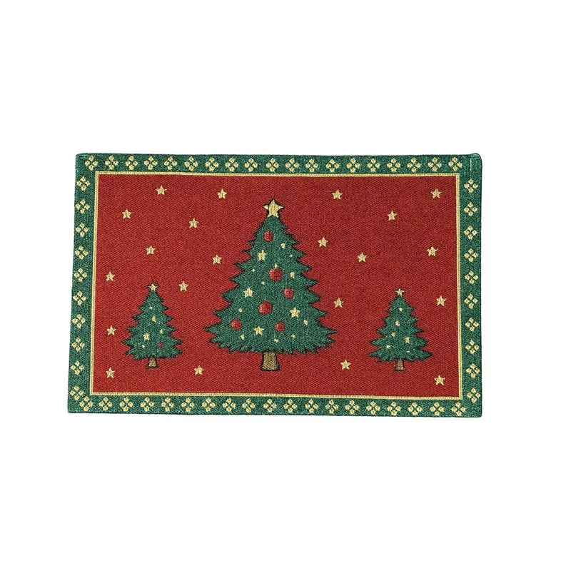 Enchanted Pines Christmas Table Mats - Set Of Six media 3