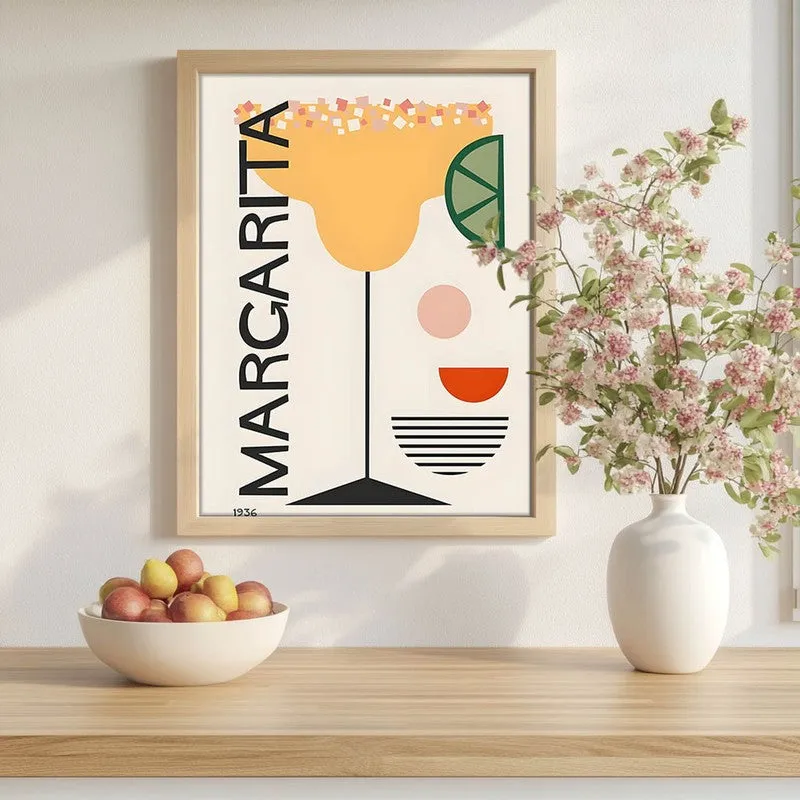 Marcarita Archival Canvas Wall Art - Brown media 1