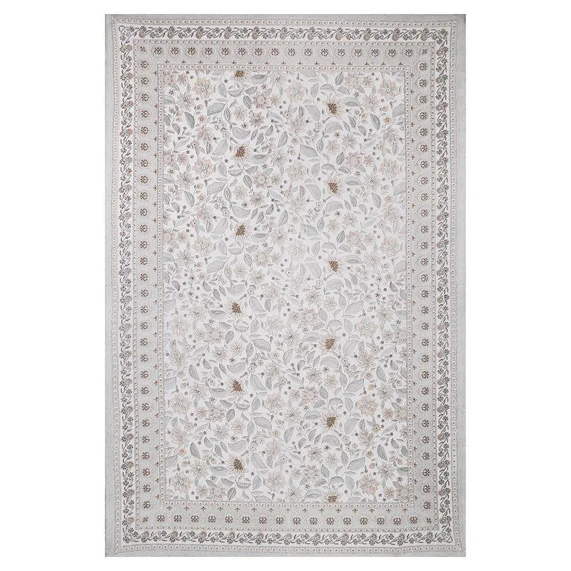 Ansa Flora Diwan Set (Grey) - Eight Piece Set media 5