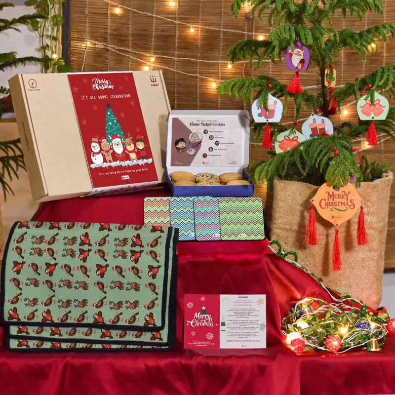 Feathers And Pines Christmas Gift Box media 1