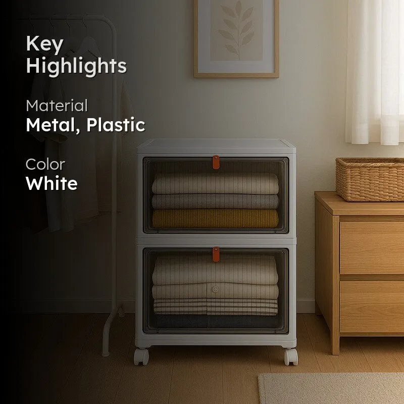Lunaro Metal & Plastic Racks - White media 2