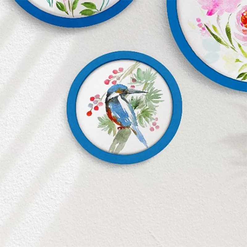 Flora Fisher Handpainted Wall Plate - Set Of Three media 3