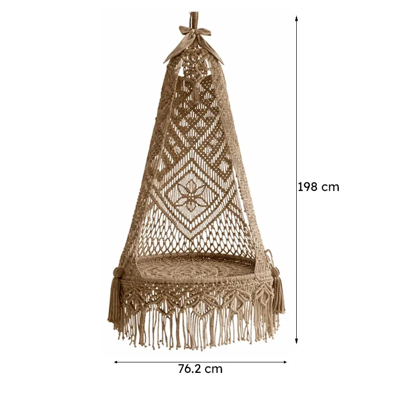 Alaro Macrame Swing Chair media 9
