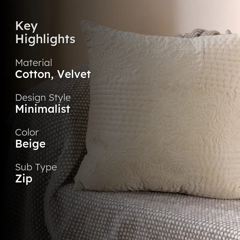 Cottage Charm Cotton Velvet Cushion media 2