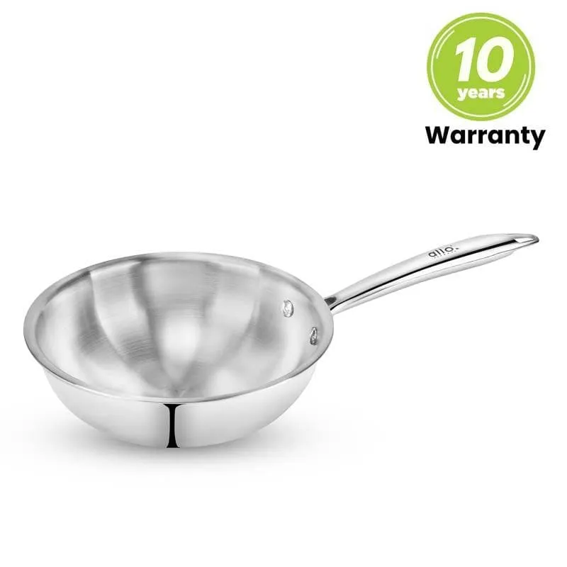 Kenzo Induction Safe Wok - 3700 ML / 10 Inches media 6