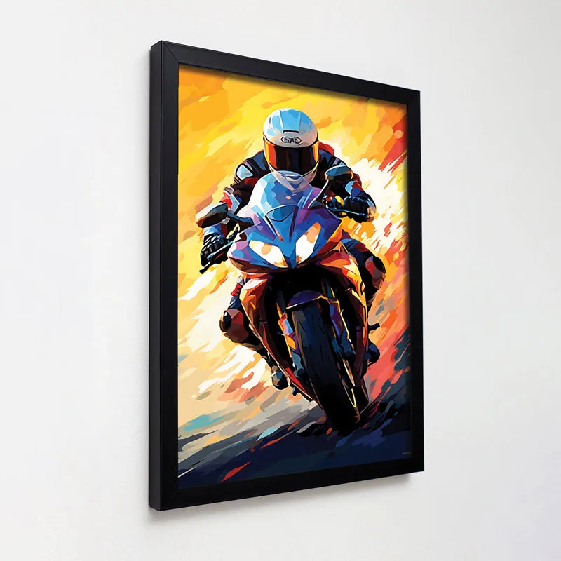 Rider Mania Wall Art media 5