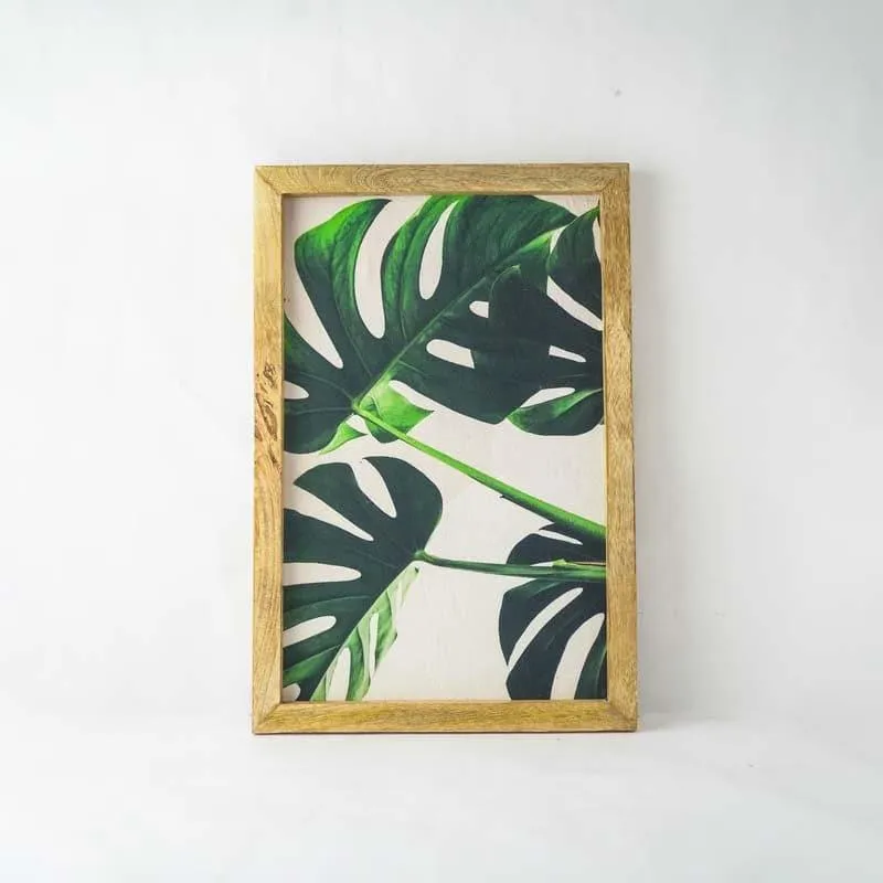 Tropical Leaf Canvas Painting media 4