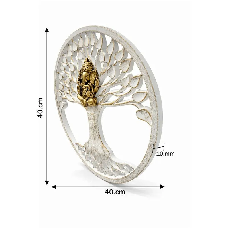 Eternal Tree of Life Ganesha MDF Wall Accent media 12